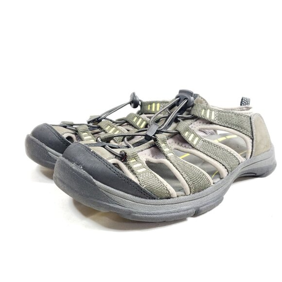 Dockers Mens Size 9 Gray Outdoor Hiking Fisherman Sandals - Picture 2 of 9